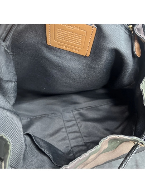 Coach Camouflage Nylon Backpack F11848